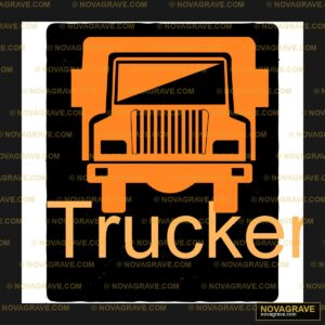 A Truck With The Word Truck On It Other Designs - DTF Transfer Design