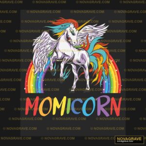 A Unicorn With Wings And Rainbows On A Black Other Designs - DTF Ontwerp