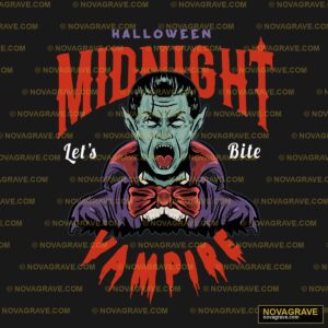 A Vampire With A Bow Tie And A Vampires Mouth Other Designs - Design DTF