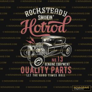 A Vintage Hot Rod Retro Vintage - DTF Ontwerp