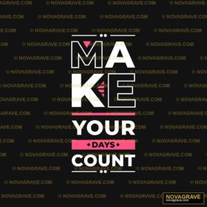 A White Background With A Pink Arrow And The Typography Slogans - DTF Transfer Design