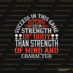A White Background With The Words Strength St Typography Slogans - Design DTF
