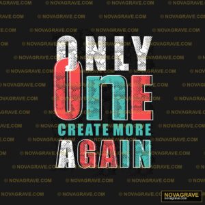 A White Background With The Wordsone Great Da Typography Slogans - Design DTF