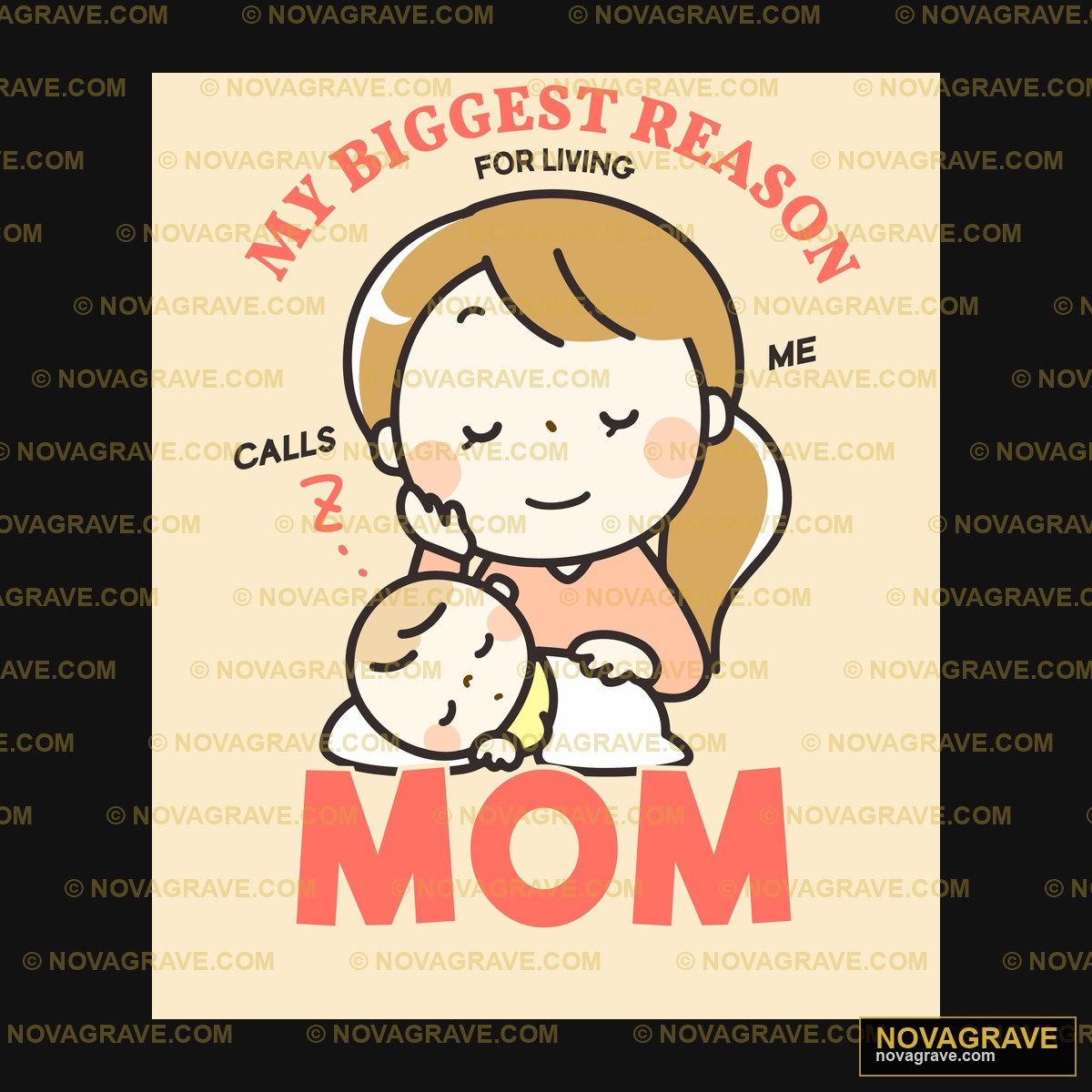 A Woman Holding A Baby In Her Arms Family Kids 3 - DTF Transfer Design