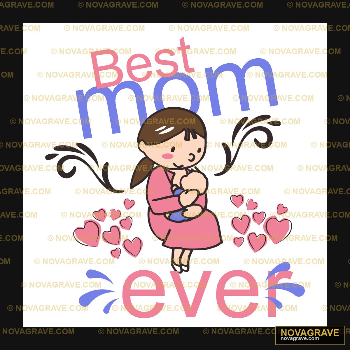 A Woman Holding A Baby In Her Arms Family Kids - Design DTF