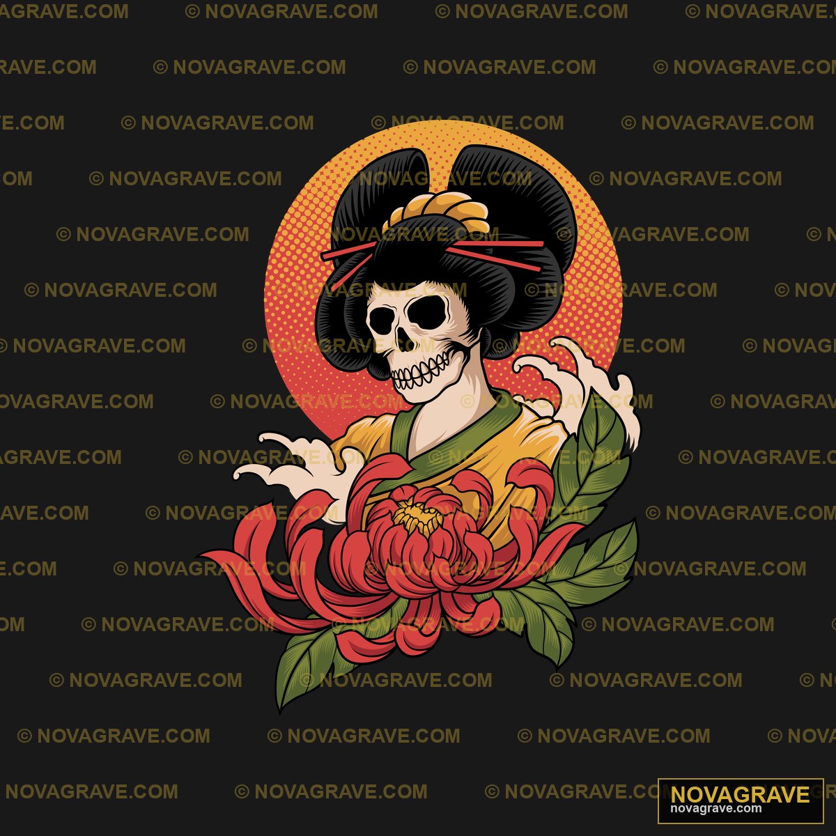 A Woman With A Flower In Her Hand Nature Botanical - DTF Transfer Design