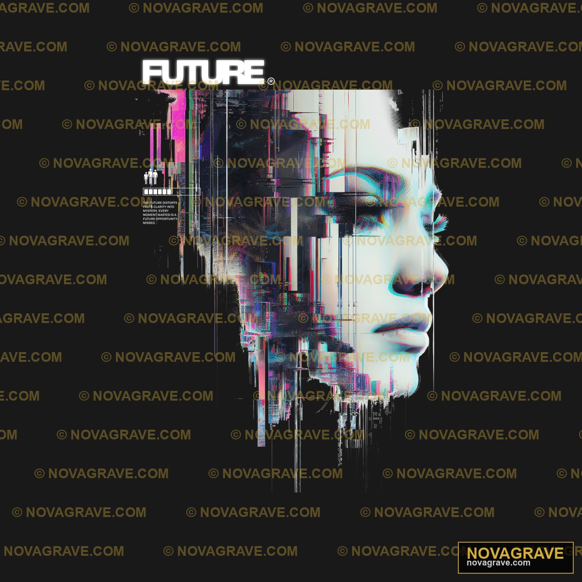 A Womans Face With A Black Background Other Designs - Design DTF