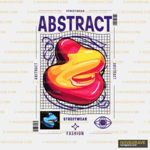 Abstract Logo Design Streetwear Urban - DTF Transfer Design