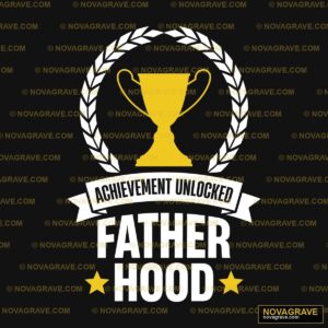 Achievementhood Fatherhood Logo Streetwear Urban - DTF Ontwerp