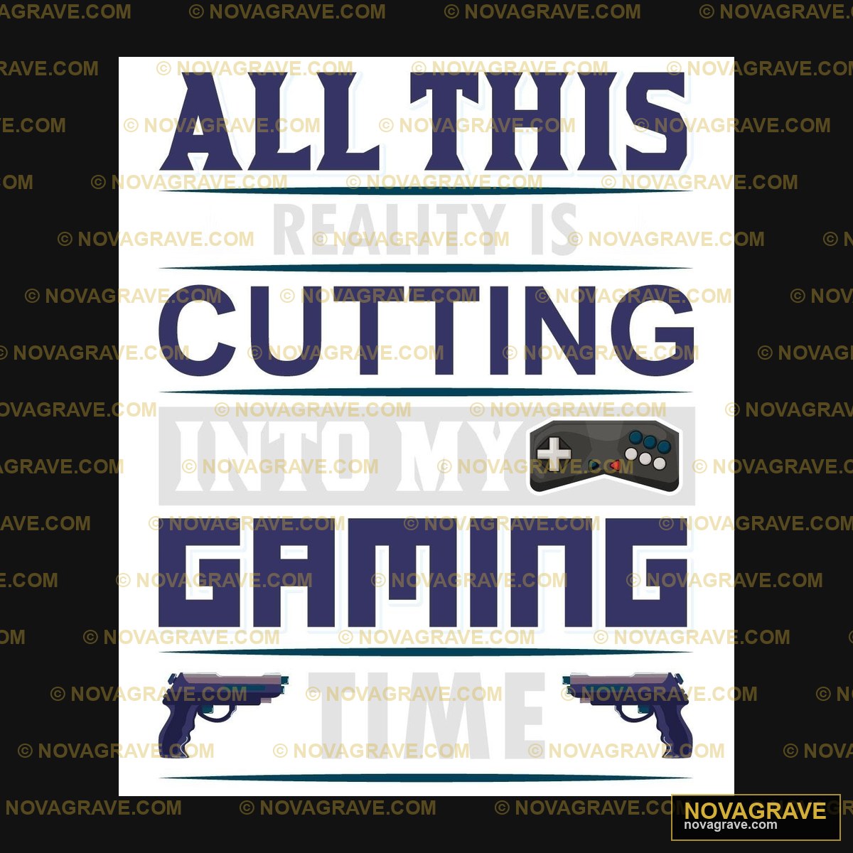 All This Cutting Is My Game Other Designs - DTF Ontwerp