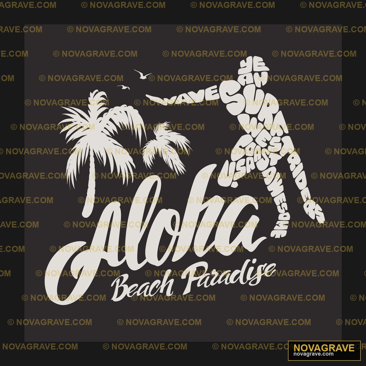 Alo Beach Paradise Nature Botanical - Design DTF