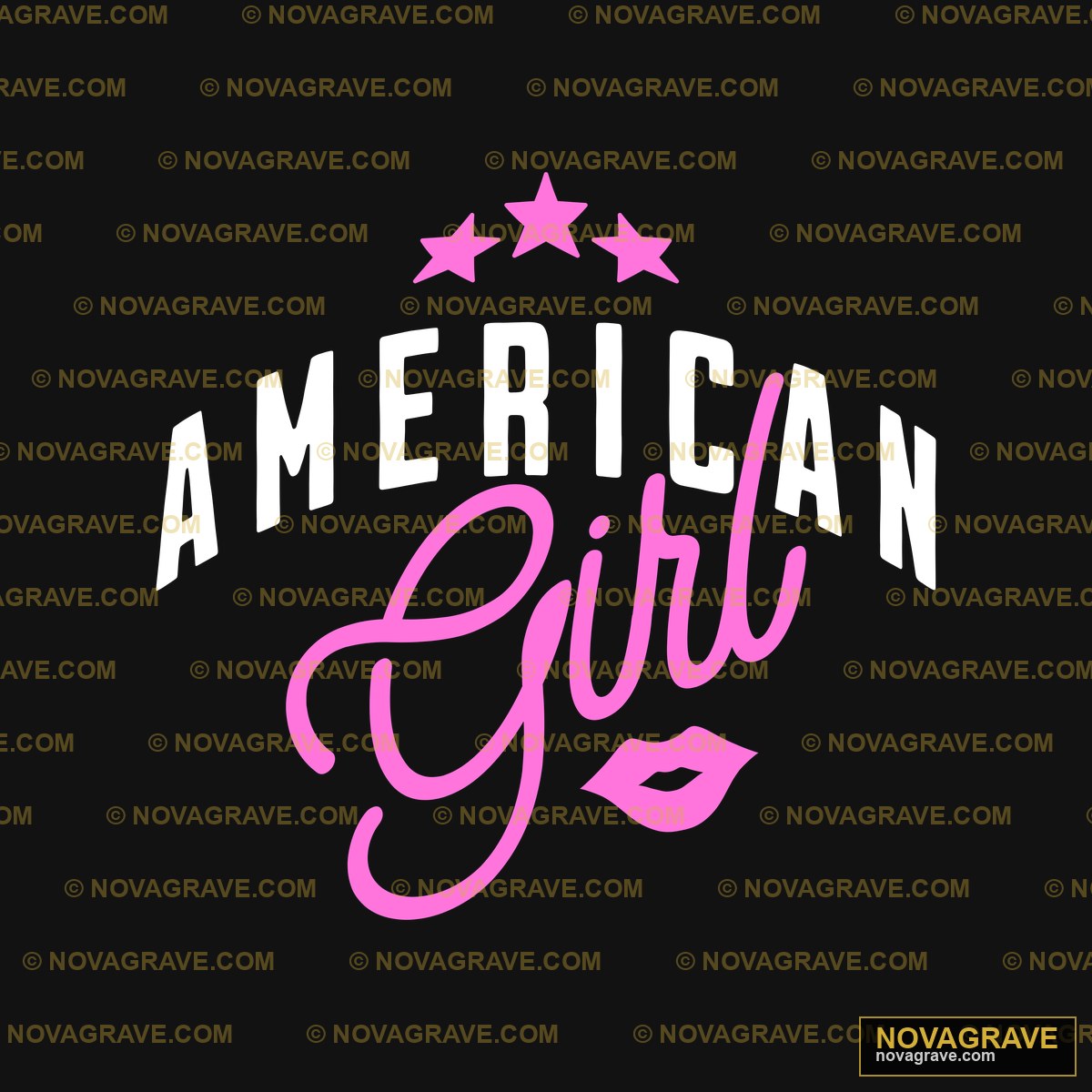 American Girl Logo Other Designs - DTF Ontwerp