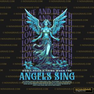 An Angel With Wings And The Words Dont Shirt Religious Spiritua - DTF Ontwerp