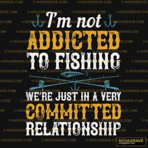 An Old Fishing Quote With Two Fishing Rods Animals Wildlife - DTF Transfer Design