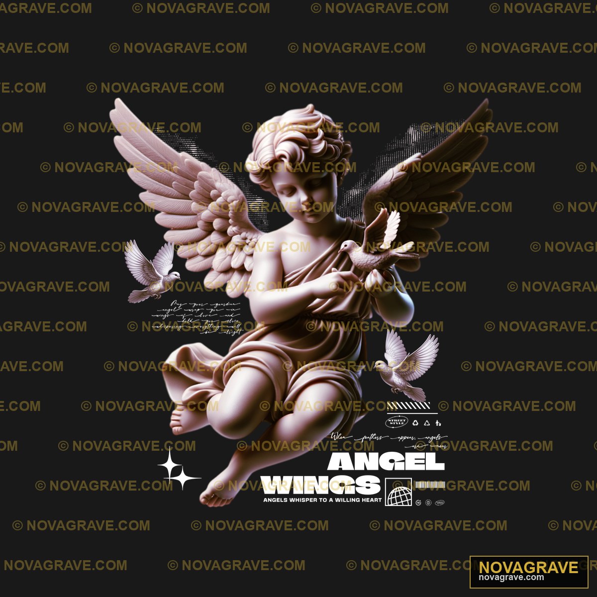 Angel Wings Wallpapers Wallpapers Com Religious Spiritua - DTF Ontwerp