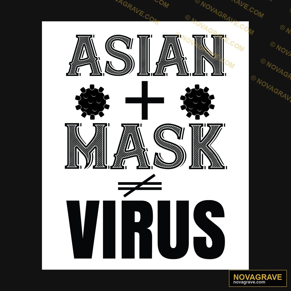 Asian Mask Virus Other Designs - DTF Transfer Design