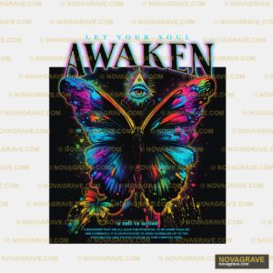 Awaken Poster Animals Wildlife - Design DTF