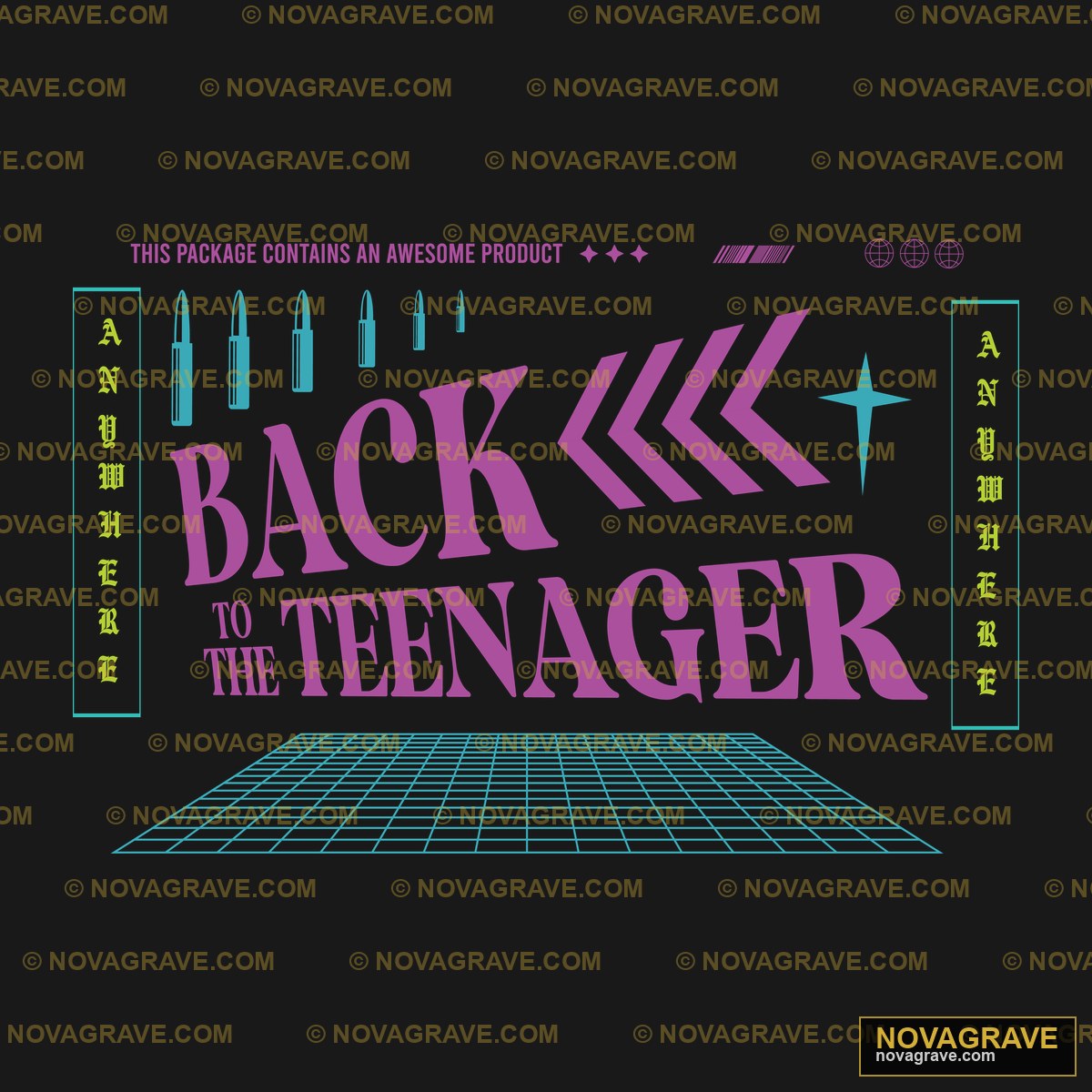 Back To The Teenager Other Designs - Design DTF