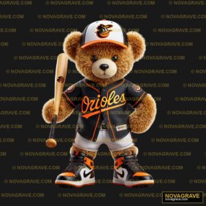 Baltimore Orioles Teddy Bear Animals Wildlife - Design DTF