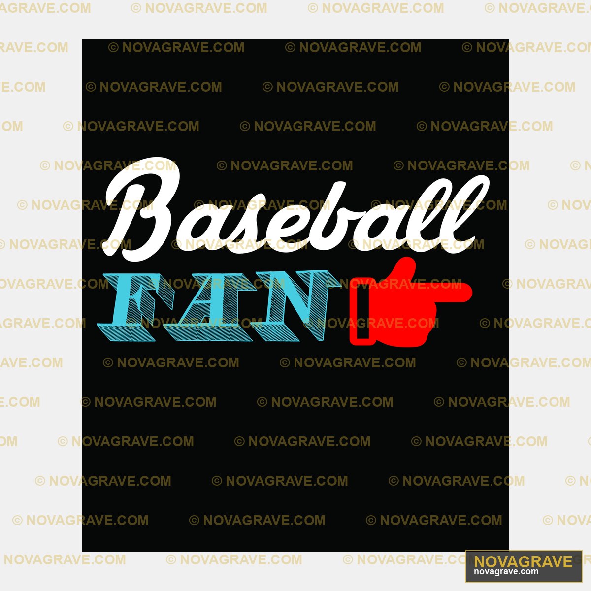 Baseball Fan By Thepaper Sports Fitness - DTF Transfer Design