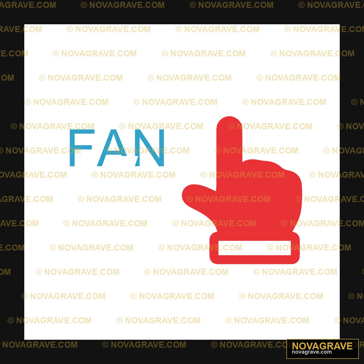 Red Hand Pointer Fan DTF Design PNG - Sports & Fitness