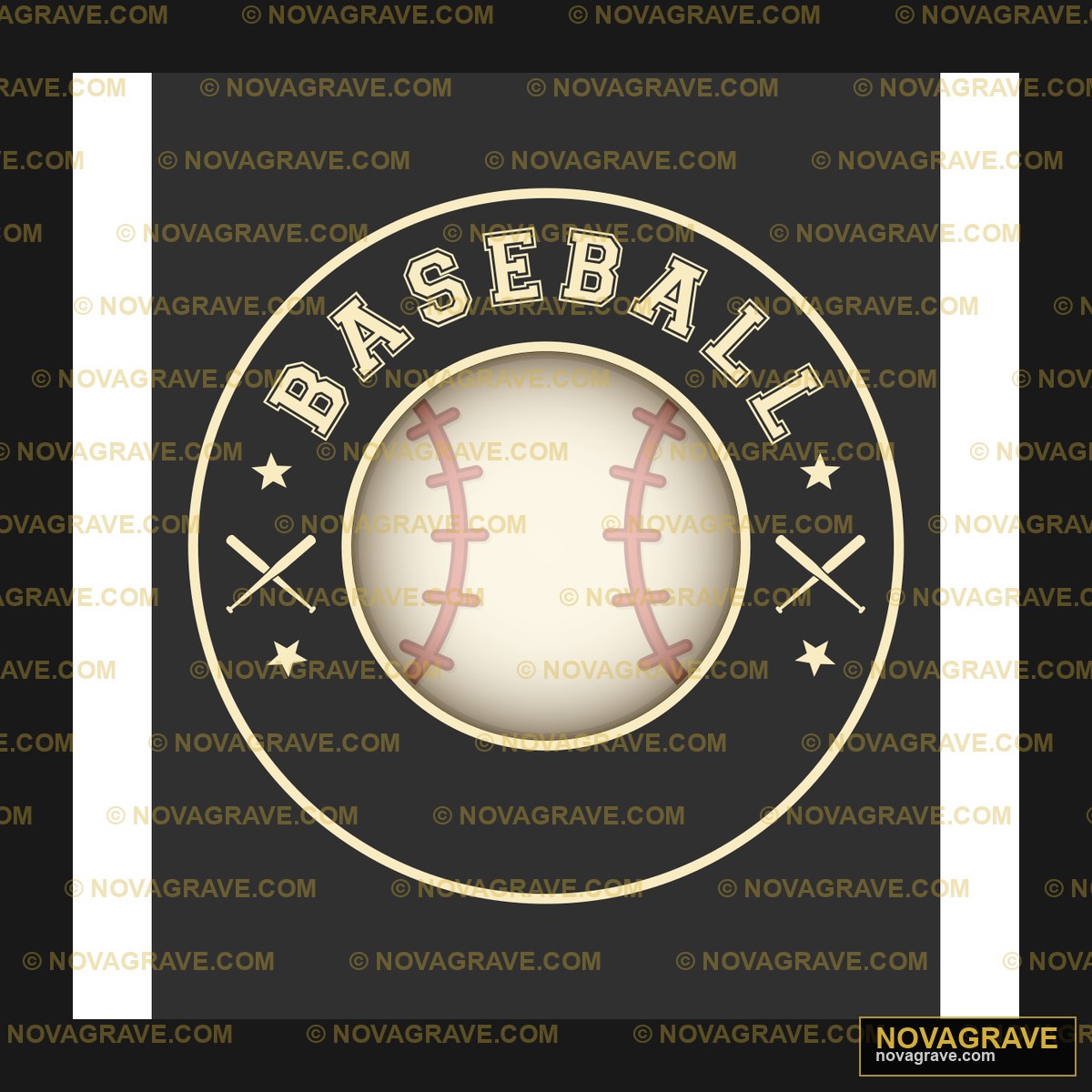 Baseball Logo Design Sports Fitness - Design DTF