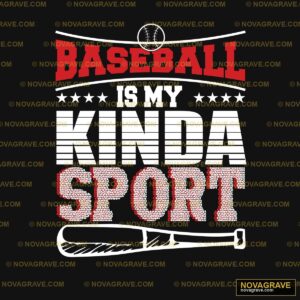 Baseball Sport Logo Sports Fitness - DTF Transfer Design