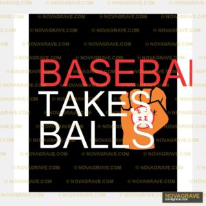 Baseball Take Ball Logo Sports Fitness - Design DTF