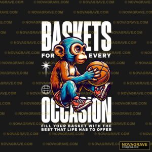 Basketball For Every Ocason Animals Wildlife - DTF Ontwerp