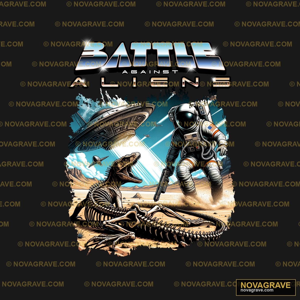 Battle Alien Mens T Shirt By Thepaperycriss Other Designs - Design DTF