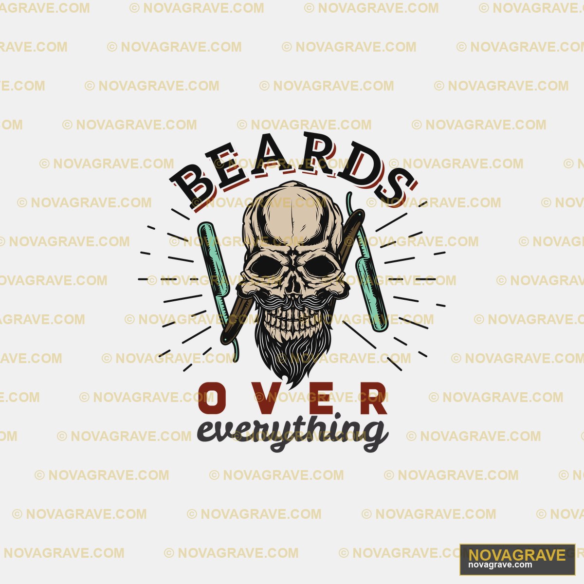 Beards Over Everything Animals Wildlife - Design DTF