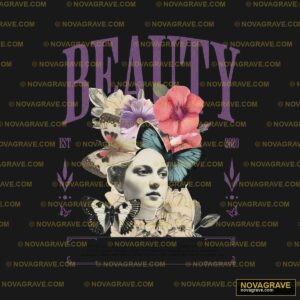 Beauty Magazine Issue Cover Nature Botanical - DTF Ontwerp