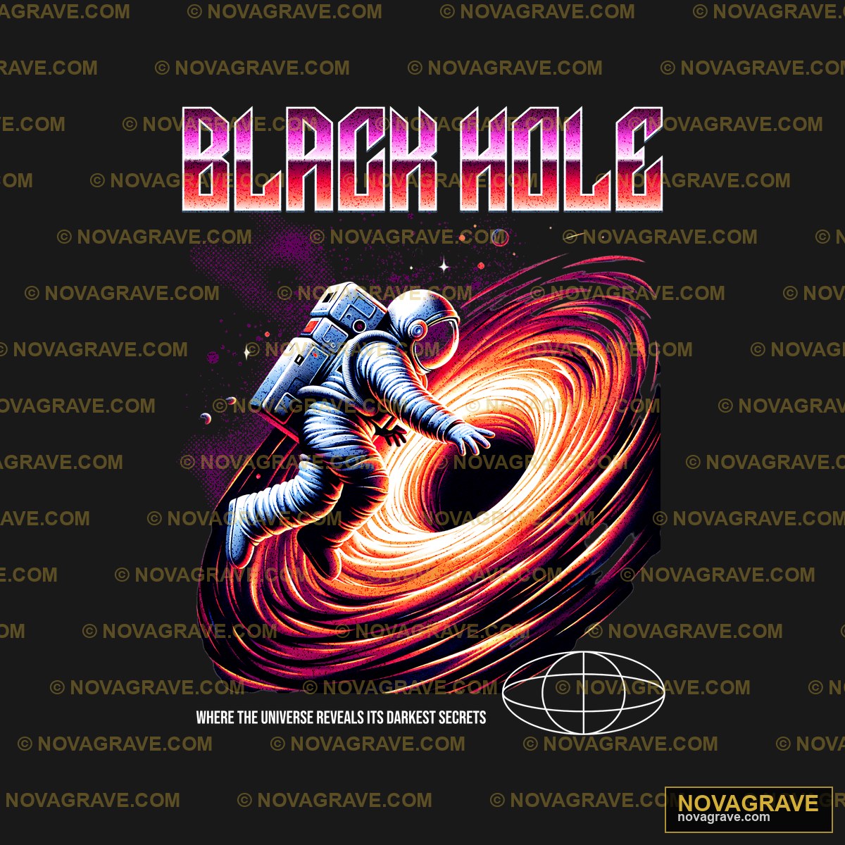 Black Hole Where The Universe Is Darkest Secr Other Designs - Design DTF