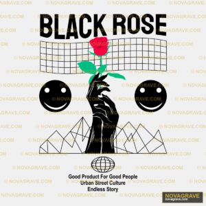 Black Rose Logo Other Designs - DTF Ontwerp