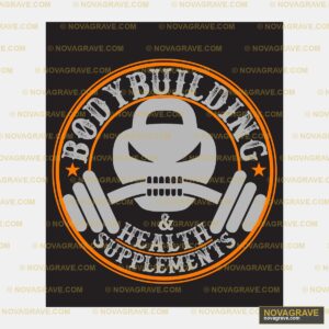 Bodybuilder Supplements Streetwear Urban - Design DTF