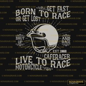 Born To Race Live To Race Other Designs - Design DTF