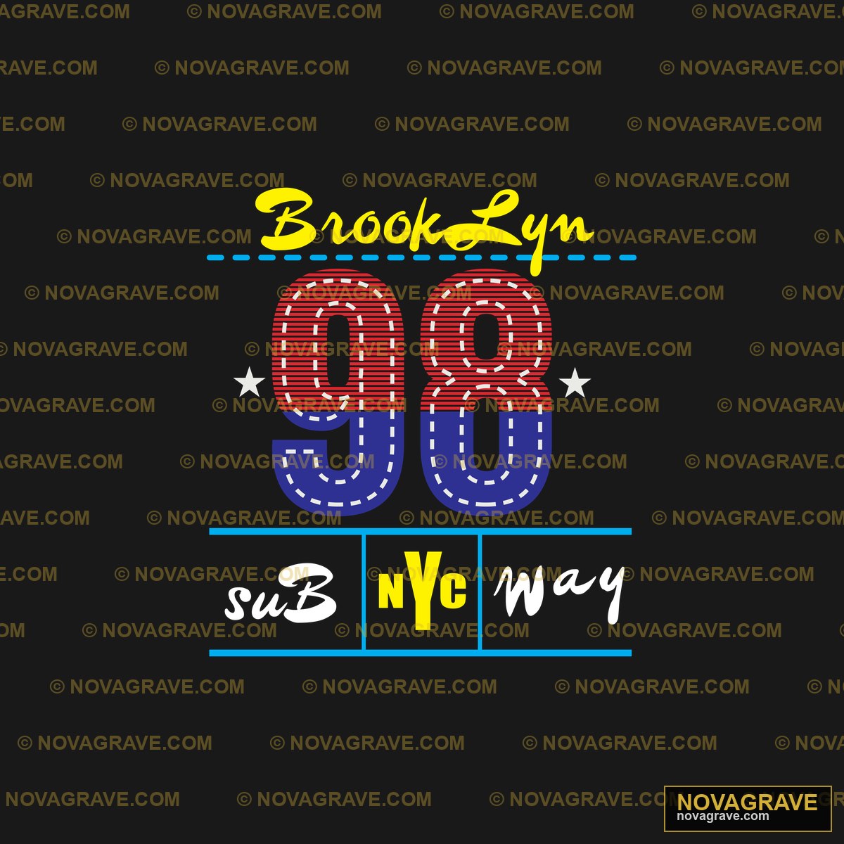 Brooklyn 90S Logo Other Designs - DTF Transfer Design