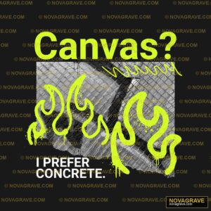 Canvas Logo With The Words Canvas Typography Slogans - DTF Ontwerp