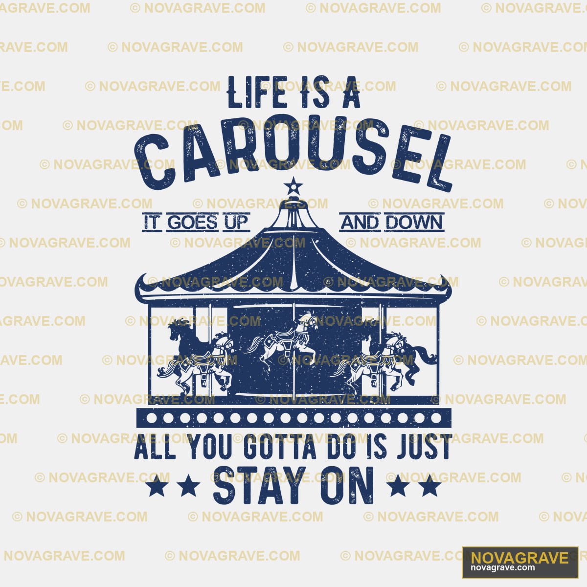 Carousel Is A Carousel Other Designs - DTF Ontwerp