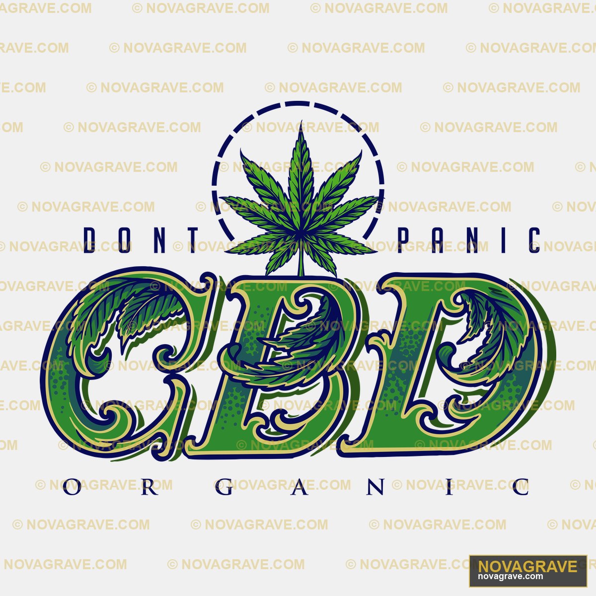 Cbd Cannabis Logo Other Designs - Design DTF