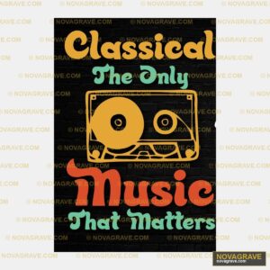 Classical Music At Waterside Retro Vintage - Design DTF