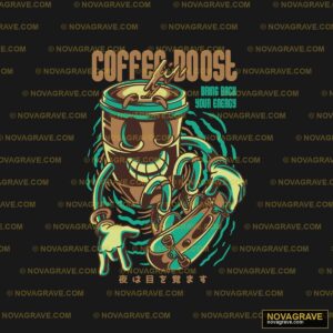 Coffee Robot By Thepaper Other Designs - Design DTF