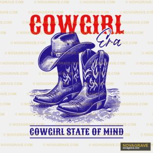 Cowboy Cowgirl Animals Wildlife - DTF Transfer Design