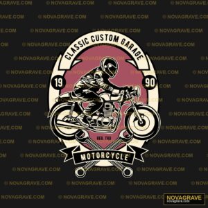 Custom Motorcycle Logo Design Other Designs - DTF Ontwerp
