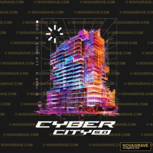Cyber City By The Art Other Designs - Design DTF