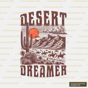 Desert Dreamer T Shirt Design Other Designs - DTF Ontwerp