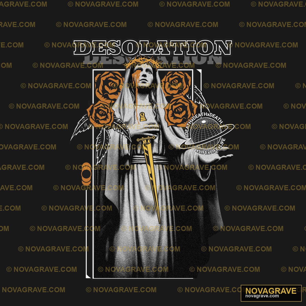 Deslation The Devil Womens T Shirt By The Dev Other Designs - Design DTF