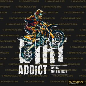 Dirt Bike T Shirt Design Other Designs - DTF Transfer Design