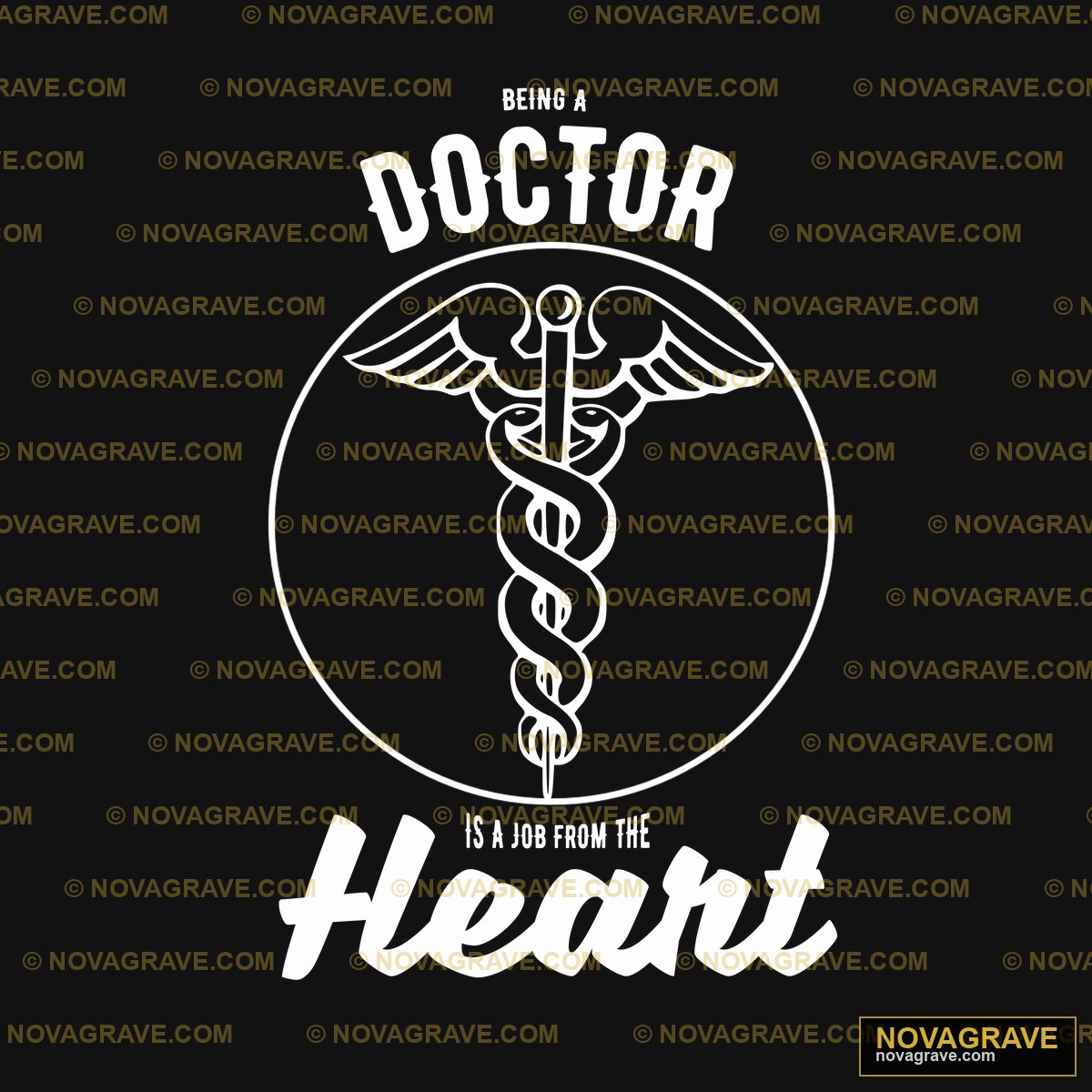 Doctor Is From The Heart Seasonal Holiday - DTF Transfer Design