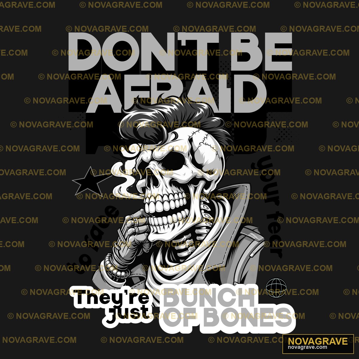 Dont Be Afraid By The Bunch Other Designs - Design DTF